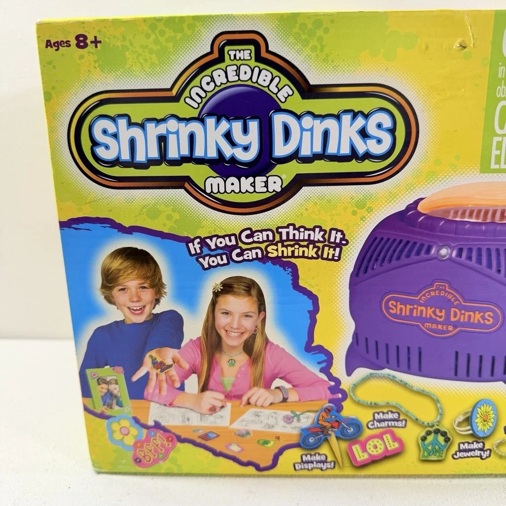 The Incredible Shrinky Dinks Maker‎ Big Time Toys 2011 New Sealed